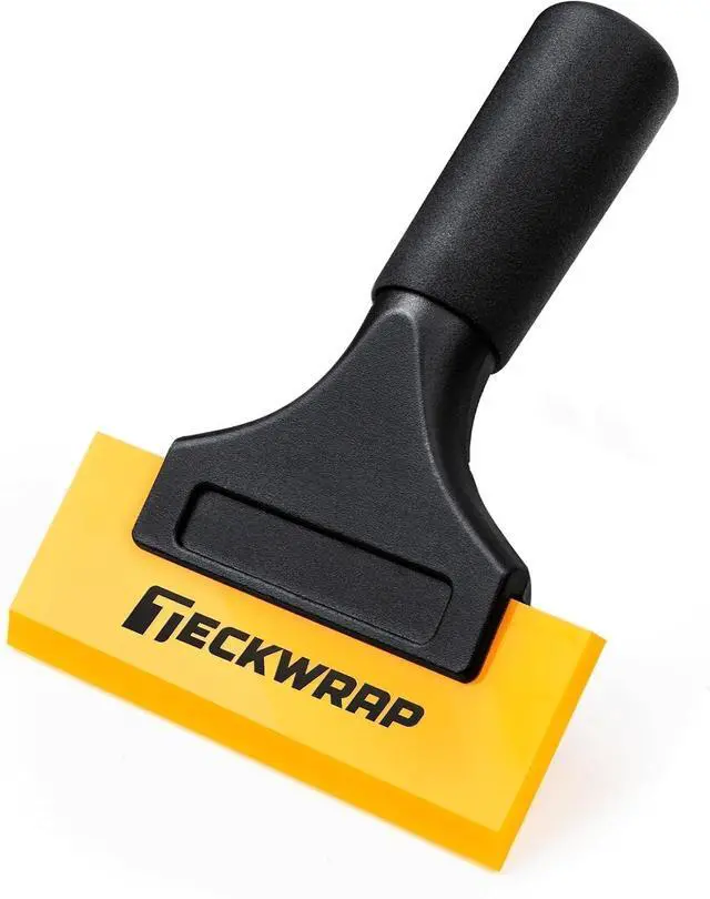 Main image of TECKWRAP Mini Silicone Squeegee for Window Tint & Vinyl Wrap, 5 Inch | Heavy-duty silicone squeegee, scratch-free for glass, tint & mirrors, unsuitable for tight corners.