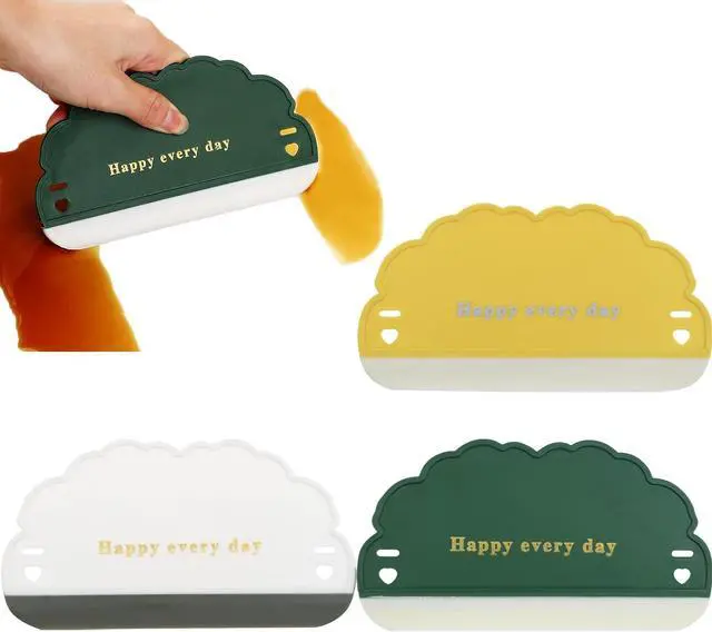 Main image of 3 Pack Silicone Sink Squeegee, Mirror Cleaner Kitchen Sink Cleaner for Home Kitchen Countertop Car Window and Bathroom Mirror Squeegee