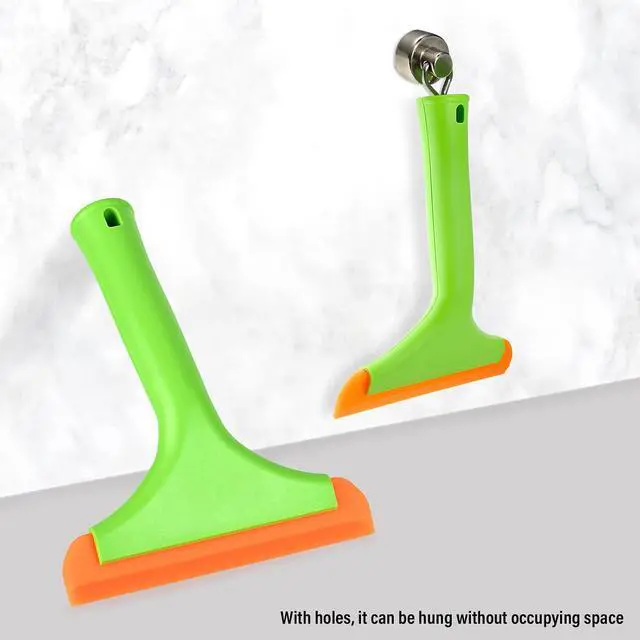 Alt view image 7 of 7 - Gomake Small Silicone Squeegee Window Shower Squeegee,Auto Water Blade Squeegee for Shower Glass Door,Car Windshield, Window, Mirror, Bathroom,Countertop Cleaning