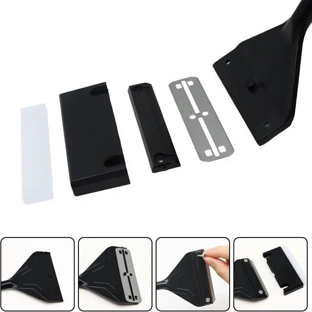 Alt view image 4 of 7 - Algae Scraper for Glass Aquariums 24.4" with 10 Replaceable Blade | Fish Tank Scraper Aquarium Glass Scraper Adjustable Length Aquarium Cleaning Tools Kit for Glass Aquarium Fish Tank