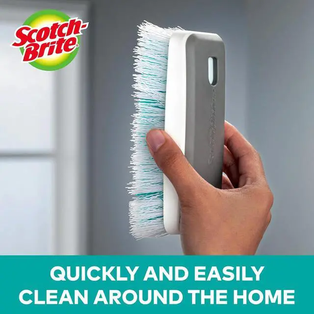 Alt view image 2 of 7 - Scotch-Brite Deep Clean Brush For Tile Floors & Walls Shower Doors, 1 Pack | 0