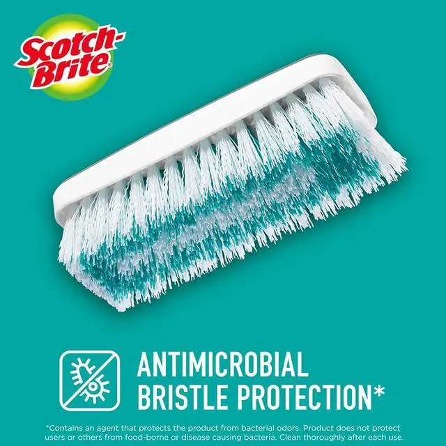 Alt view image 4 of 7 - Scotch-Brite Deep Clean Brush For Tile Floors & Walls Shower Doors, 1 Pack | 0