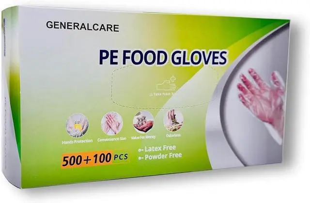 Main image of Disposable Plastic Gloves Food Handling Service Gloves Disposable For Cooking