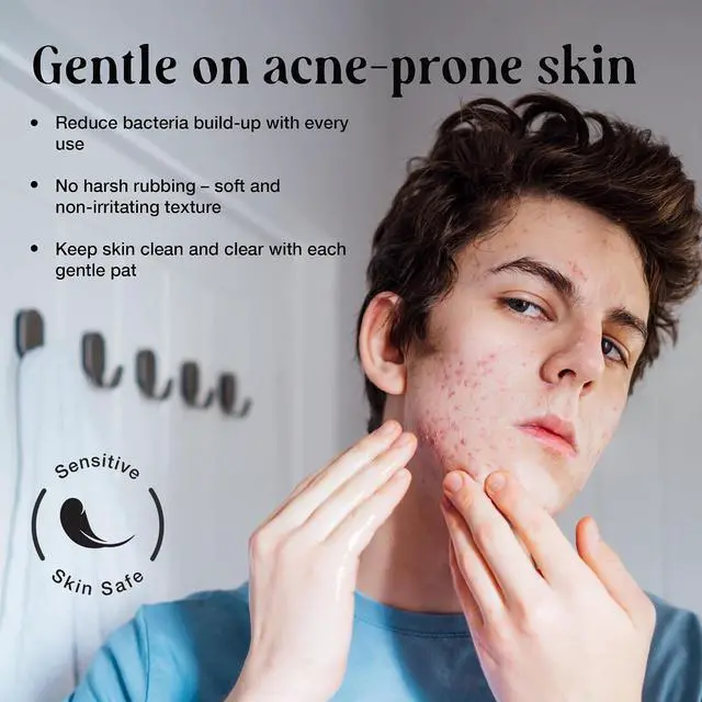 Alt view image 5 of 7 - 50 CT Face Cloths for Washing Face Biodegradable Viscose Disposable Face Towel Ultra Absorbent Clean Towels Wipes for Skincare & Makeup Removal Lint-Free Facial Towelettes for Sensitive Skin
