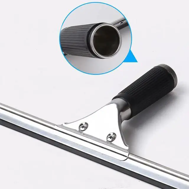 Alt view image 5 of 5 - Black 15cm 6in Window Squeegee All Purpose Squeegee for Glass Shower Doors, Car Window, Home Mirrors, Bathroom Cleaner Wiper Accessory(6in/15cm, Black)