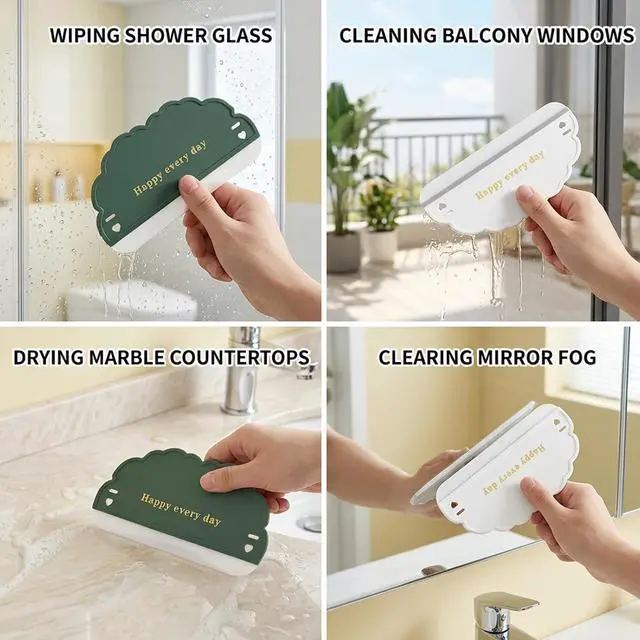Alt view image 7 of 7 - 6pcs Sink Squeegee Set, Kitchen Sink Squeegee, Water Scrapers for Kitchen and Bathroom Mirror Shower Doors and Countertops, Useful Water Removal Tool