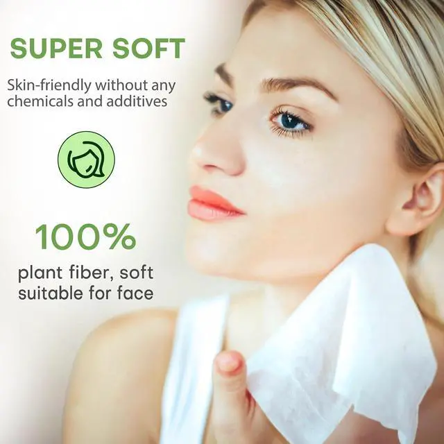 Alt view image 5 of 7 - Compressed Towel Tablets 100 Count, Disposable Face Towels for Travel, Thick Soft Washcloths, Compact Coin Tissues for Skin Care, Gym, Camping, Home, 9 x 7.8 in