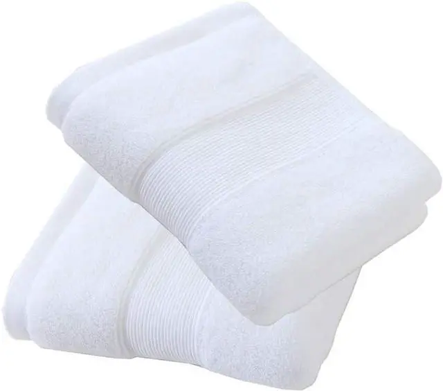 Main image of JININQ 700GSM 2Piece Hand Towels -100% Cotton for Bathroom,Kitchen,Beauty,Spa,Gym,Household face Towel,Highly Absorbent Towels(13.7 x 29.5 Inches) (White)