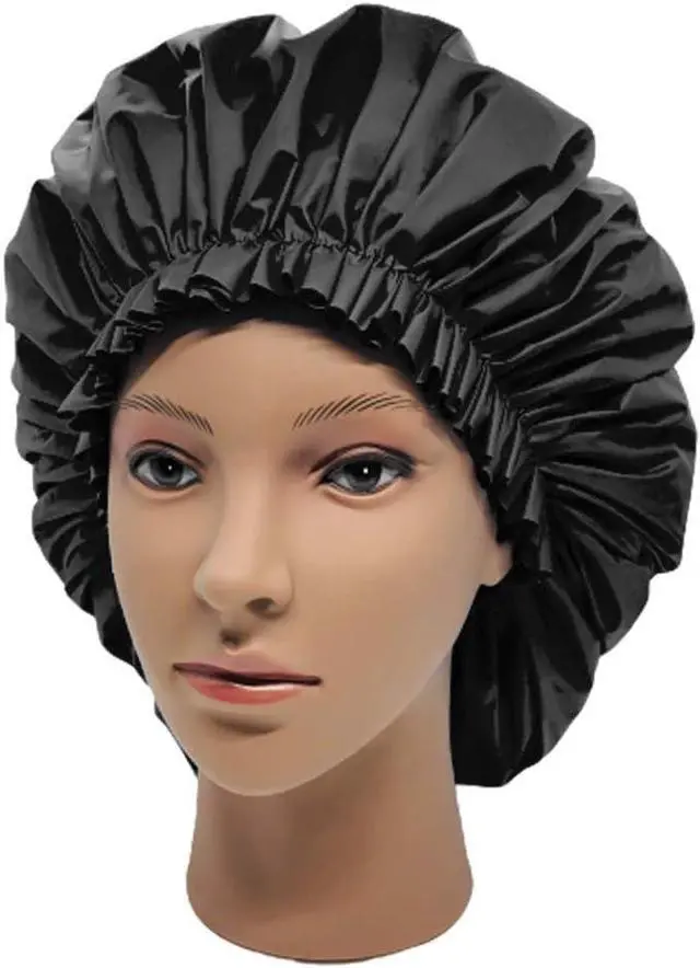 Alt view image 4 of 7 - ELEBOX Premium Collection Super Jumbo Shower Cap