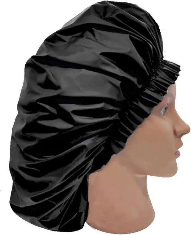 Alt view image 5 of 7 - ELEBOX Premium Collection Super Jumbo Shower Cap