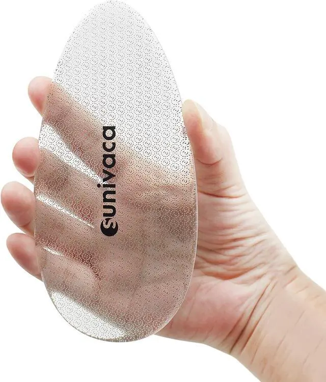 Main image of Glass Foot File Callus Remover for Feet, Heel Scraper, Pumice Stone, Diabetic Feet Scrubber Dead Skin Remover for Feet Professional Pedicure Tools