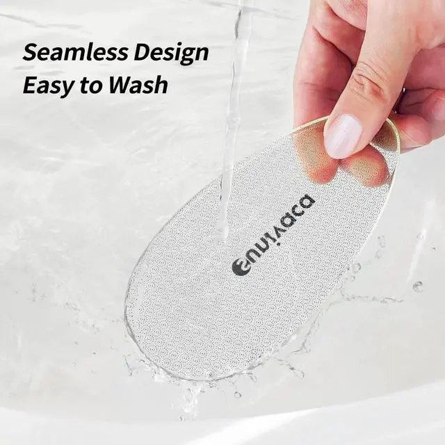 Alt view image 6 of 7 - Glass Foot File Callus Remover for Feet, Heel Scraper, Pumice Stone, Diabetic Feet Scrubber Dead Skin Remover for Feet Professional Pedicure Tools