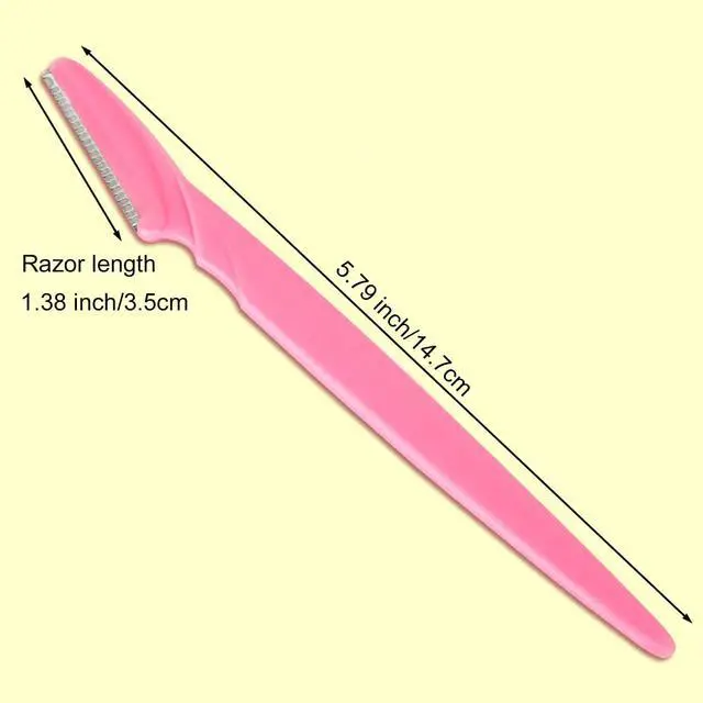 Alt view image 4 of 7 - 66 Eyebrow Razor and Face Razor for Women and Men, Eyebrow Hair Trimmer and Shaver with Protective Cover,Safe and Newbie Friendly
