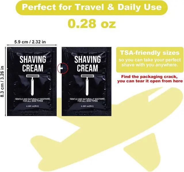 Alt view image 3 of 7 - 40 Disposable Razors in Bulk Razors and Shaving Cream Bulk