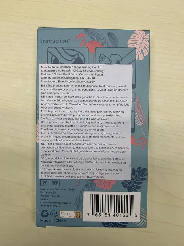 Alt view image 7 of 7 - Glass Foot File Callus Remover for Feet, Flamingo Gifts for Women, Feet Scrubber Dead Skin Remover, Professional Pedicure Tools at Home, Heel Scraper for Cracked Heels Heavy Duty