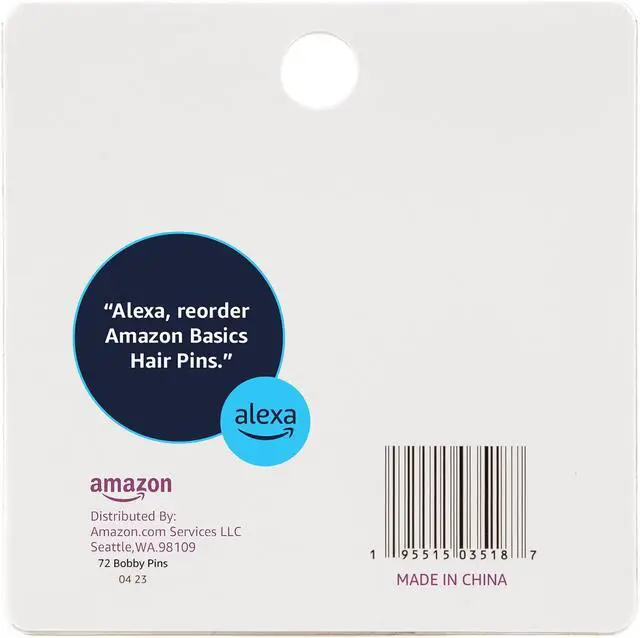 Alt view image 3 of 5 - Amazon Basics No Slip Bobby Pins, 72 count, Brown, High Gloss Bobby Pins for Pain Free, Comfortable, All-Day Styling and UpDos. For All Hair Types