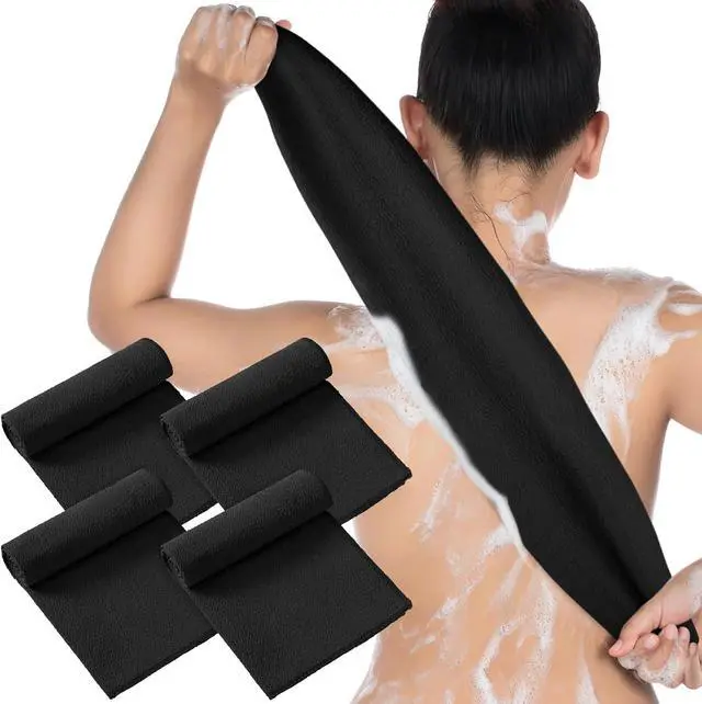 Alt view image 2 of 7 - Tatuo 5 Pieces Korean Exfoliating Washcloth