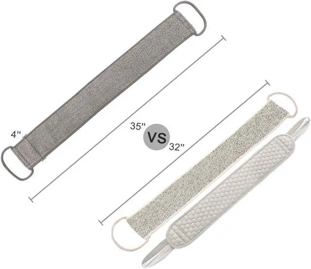 Alt view image 2 of 7 - Loofah Back Scrubber for Shower for Men/Women