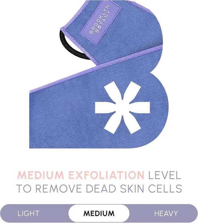 Alt view image 5 of 6 - Brooklyn Botany Exfoliating Back Scrubber for Shower and Bath with Handles Heavy Duty Exfoliating Body Scrubber for Massage and Dead Skin Remover for Body 32.5 x 5