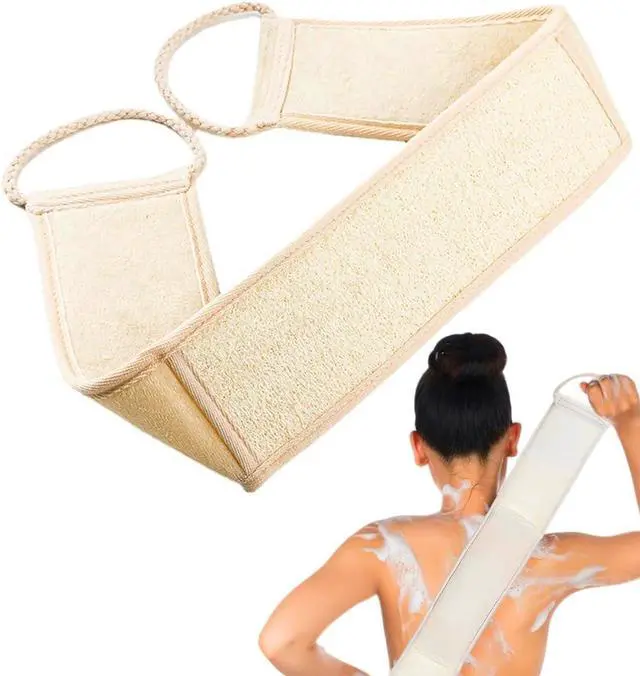Main image of Natural Loofah Back Scrubber, 27.5" Length, 1 Pack