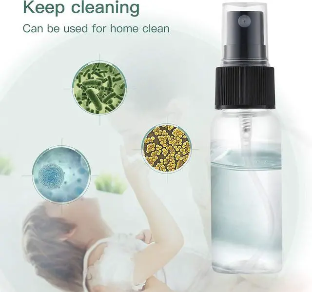 Alt view image 5 of 7 - LISAPACK 1oz Small Spray Bottle (12 Pack), Mini Travel Size Plastic Sprayer