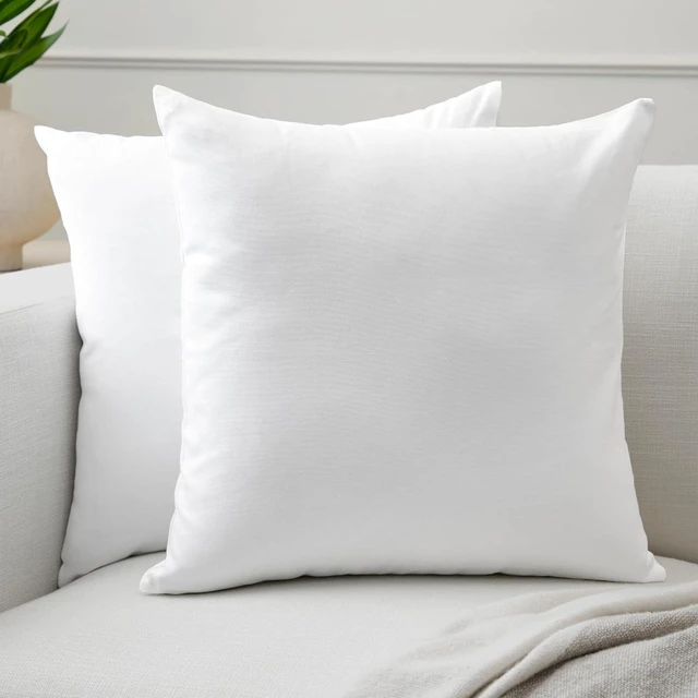 Main image of Throw Pillow Covers, Cotton, No Inserts 18"x18"