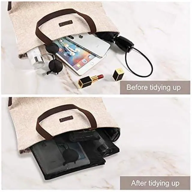Alt view image 3 of 5 - Mesh Pouch, Make up Bag with Zipper Cosmetic Organizer Pouch for Daily or Travel to Keep Small Items, 4 PCS Black