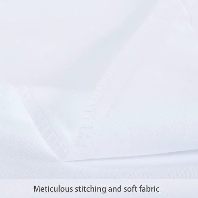 Alt view image 5 of 6 - 2 Pack Microfiber Toddler Pillowcases, 14 x 20 Inches Fits Baby Pillow Sized 12 x 16, 13 x 18 or 14 x 20, Soft and Cozy Small Travel Pillow Covers with Envelope Closure, White