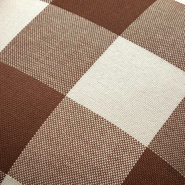 Alt view image 2 of 7 - Fall Plaid Pillow Covers 18x18 Brown Pack of 2
