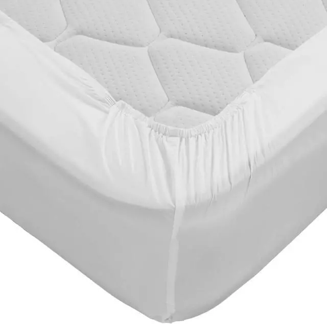 Alt view image 5 of 6 - Waterproof Mattress Cover - Heavy Duty Vinyl Plastic Bed Crib Protective Fitted, 100 GSM PVC, 24 x 38 x 6