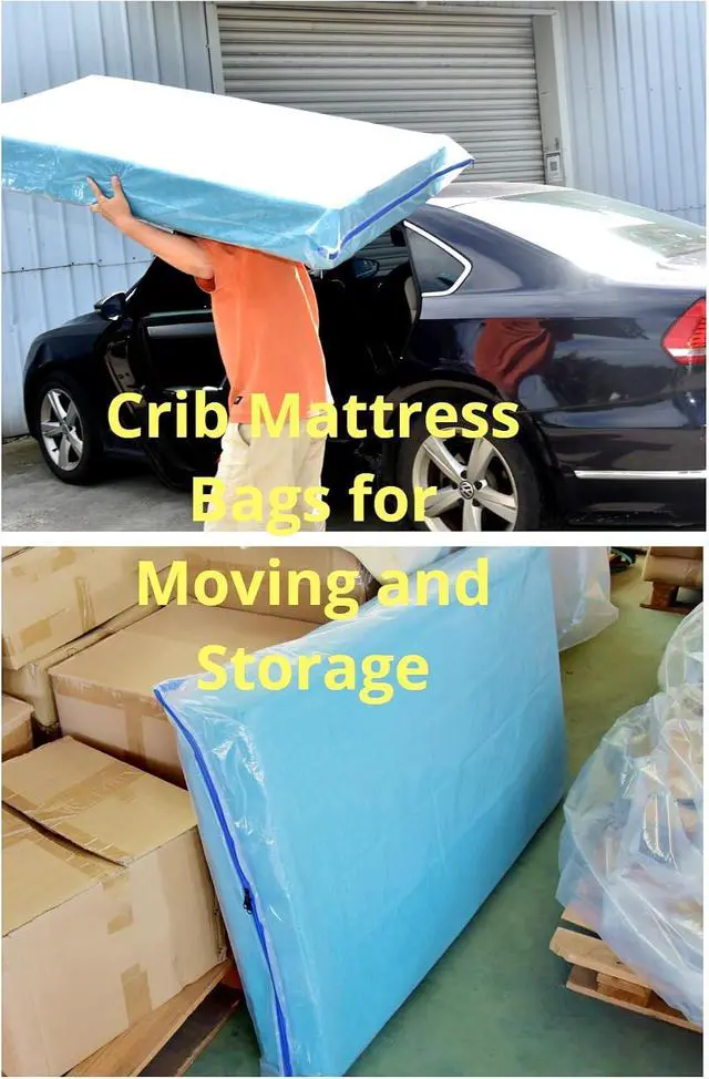 Alt view image 5 of 7 - Crib Mattress Storage Bag with Zipper, 4 Mil Thick Cover