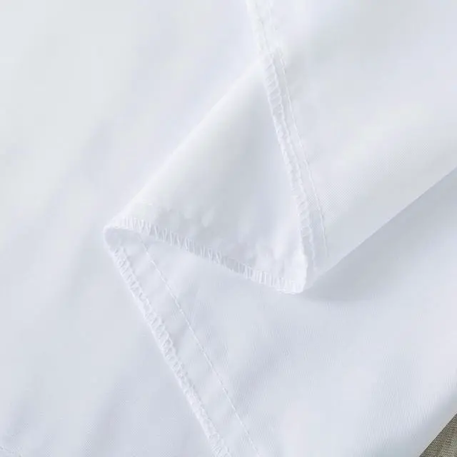 Alt view image 5 of 7 - Body Pillow Cover(2 Pack), Ultra Soft Microfiber Pillowcases, Breathable Long Pillow Case, Envelope Closure - White (20x54 inch)