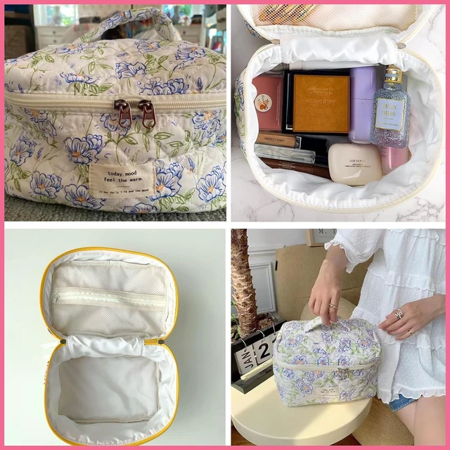 Alt view image 3 of 6 - Large Travel Quilted Makeup Bag for Women