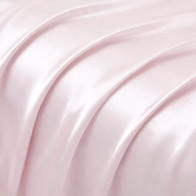 Alt view image 4 of 7 - Blush Pink King Size Satin Pillowcase Set of 2 for Hair and Skin,Blush Pink Silk Pillowcase Breathable Pillowcase with Envelope Closure