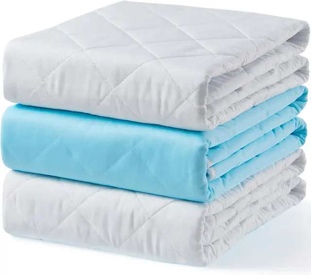 Main image of 3 Pack Washable Underpads 18"x24" , Pee Pads for Kids, Dogs, Small