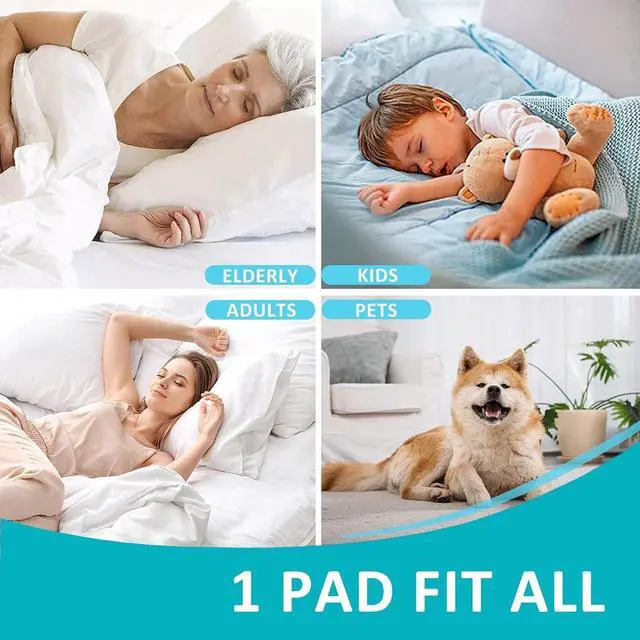 Alt view image 3 of 7 - 3 Pack Washable Underpads 18"x24" , Pee Pads for Kids, Dogs, Small