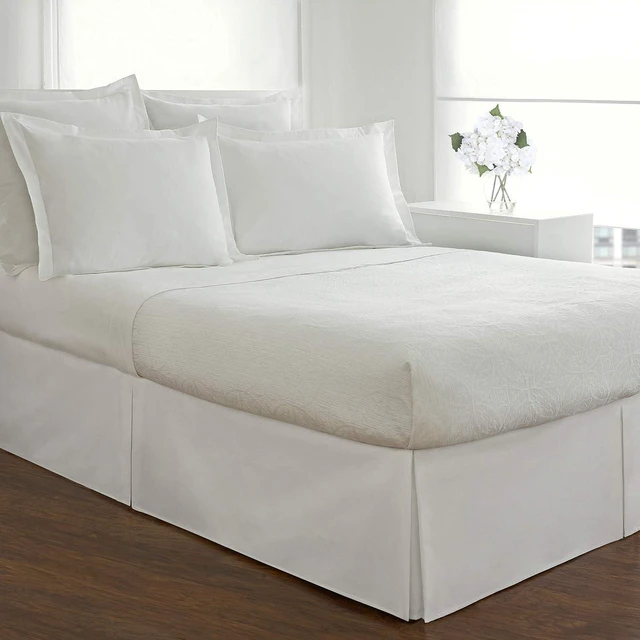 Alt view image 3 of 5 - Poplin Tailored Pillow Sham, Euro, 26x26 inches, White