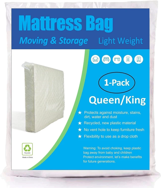 Main image of Mattress Bag for Moving and Storage, Fits Queen and King Size Mattress, 1 Pack