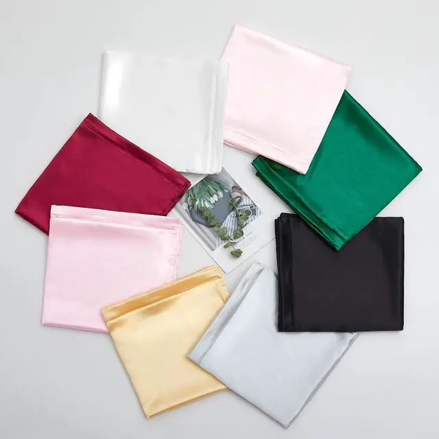 Alt view image 7 of 7 - Satin Pillowcases with Zipper 20x36,King Size Pillowcases Set of 2,White Silk Pillowcase for Hair and Skin