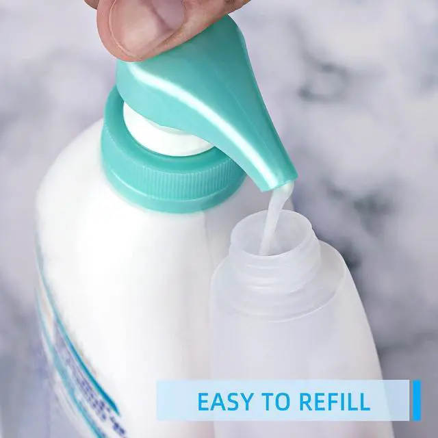 Alt view image 5 of 7 - TSA Approved Travel Bottles Set for Toiletries Travel Size Containers Kit 4 Pack Portable Leak Proof Refillable Squeeze Cosmetic Airplane Essential Shampoo Hair Conditioner Body Lotion Bath Shower Gel
