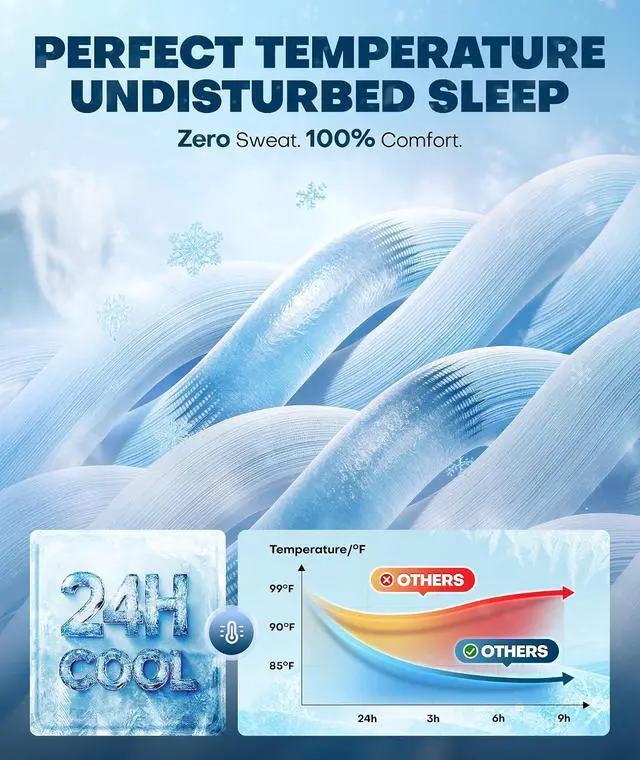Alt view image 3 of 7 - Ice Cooling Body Pillowcase for Hot Sleepers, Stay Cool All Night, Silky Touch Long Body Pillow Cases with Invisible Zipper, Soft Breathable Body Pillow Cover, Gift for Men Women - 20"x54", Frost Gray