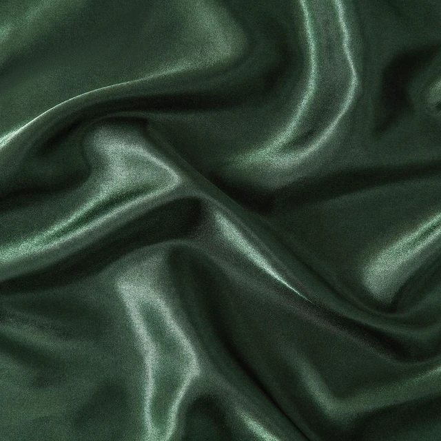Alt view image 4 of 7 - Satin Body Pillowcase for Hair and Skin, Silky Satin Body Pillow Cover 20x60 inches Body Pillow Case with Envelope Closure, Forest Green