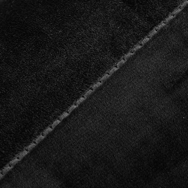 Alt view image 5 of 7 - Black Velvet Throw Pillow Covers 16x16 Pack of 2 Decorative Couch