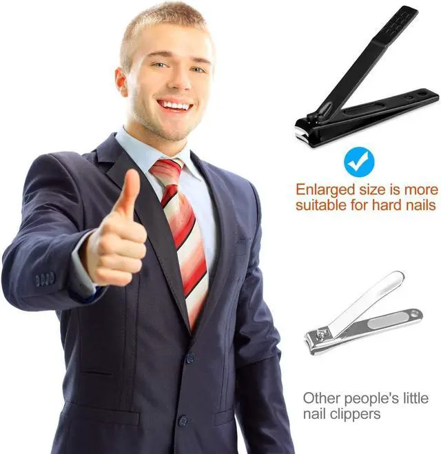 Alt view image 6 of 7 - Manicure Set Professional Nail Clippers Set Manicure Pedicure Kit