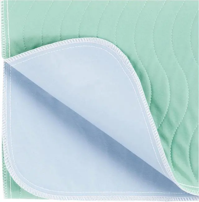 Alt view image 2 of 3 - Waterproof Bed Protector Pads - Washable and Reusable 34x36 Mattress Pad - Pack of 1 Absorbent Incontinence Pads for Pets, Kids, Adults and Elderly - Bedwetting Protection Pads for Mattresses, Floor