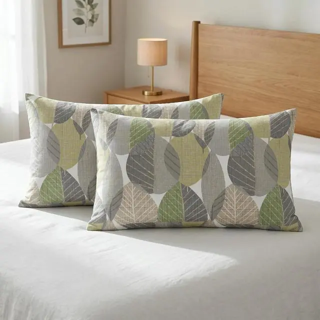 Alt view image 2 of 7 - Standard Pillow Cases Set of 2, Ultra Soft Double Brushed Microfiber Pillowcases with Zipper, Shrinkage and Fade Resistant, 20"x26"