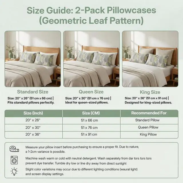 Alt view image 7 of 7 - Standard Pillow Cases Set of 2, Ultra Soft Double Brushed Microfiber Pillowcases with Zipper, Shrinkage and Fade Resistant, 20"x26"