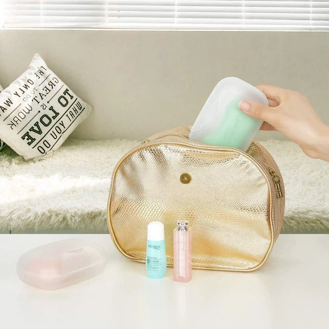 Alt view image 3 of 7 - Soap Box Holder, 2-Pack Soap Dish Soap Savers Case Container for Bathroom Camping Gym (Clear)