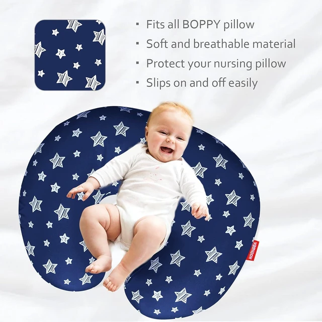 Alt view image 4 of 6 - 2 Pack Nursing Pillow Cover, Snug Fits Boppy Nursing Pillows