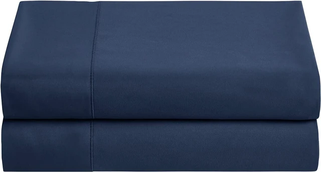 Alt view image 7 of 7 - Pillow Cases Standard Size - Soft Pillow Cases Queen - Standard Pillow Cases Set of 2 - Queen Pillow Cases Set of 2 - Queen Pillowcases Standard Size - Navy Blue
